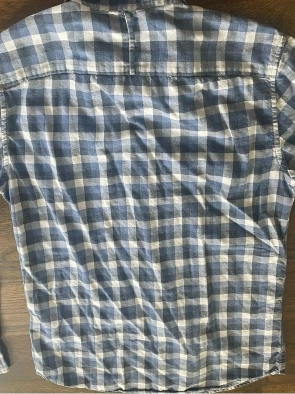 Banana Republic Men's Size Small Check Button-Down Shirt-013